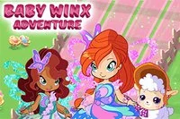 Se hvor langt du kan nå i Winx Club: Baby Adventure