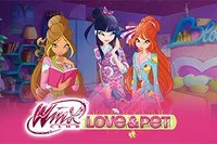 Følg Winx Club-pigerne i dette puslespil-eventyr