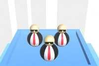Spillet Wobble Boss er sjovt, hvor spilleren skal flygte fra kontoret!