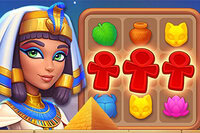 Påbegynd en legendarisk rejse i Wonders of Egypt Match, et spændende Match