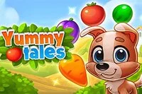 Yummy Tales er et sjovt online match 3 spil