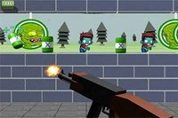 Zombie Target Shoot er et sjovt skydespil i karnevalstil